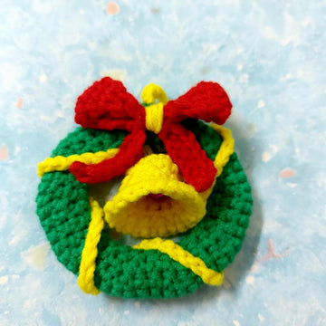 Tiny Xmas wreath ornaments