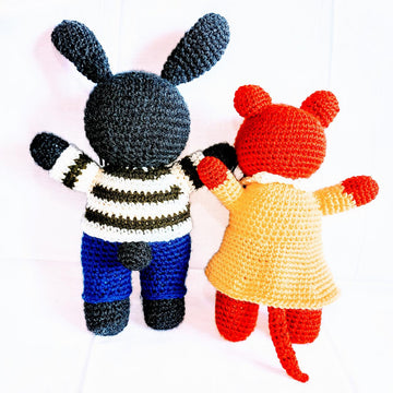 Pip and Posy amigurumi