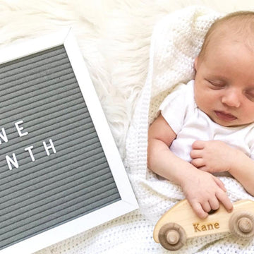 Classic modern subtle ridged baby blanket crochet pattern