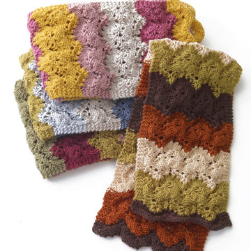 Diva Scarf in Lion Brand Vanna's Choice - 60798AD