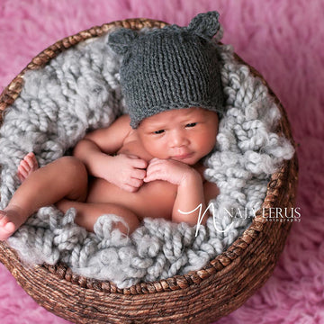 Baby Animal Hat, Newborn Animal Hat