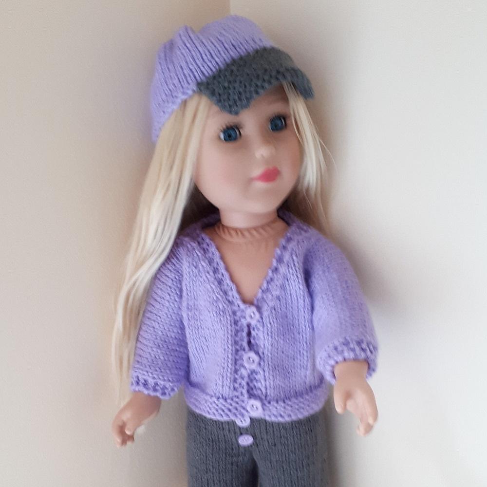 Wisteria Hat for Doll