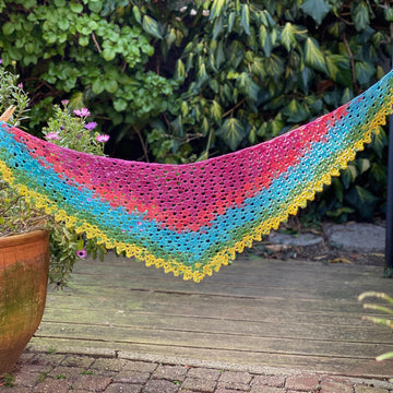Color Bliss Shawl