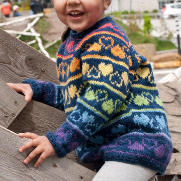 Rainbow Heart Sweater