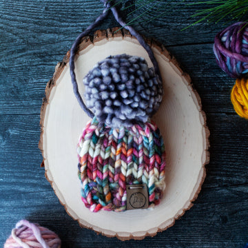 Big Pom Beanie Ornament