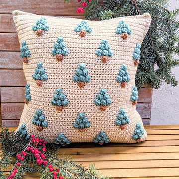 Bobble Trees Pillow