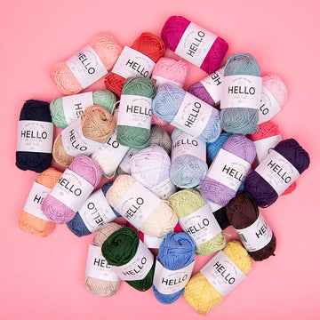 Creative World of Crafts Hello Cotton