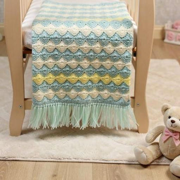 Shelly Blanket Crochet Pattern #37