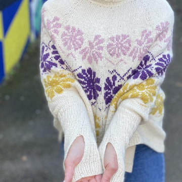 Hoody Poncho Sweater