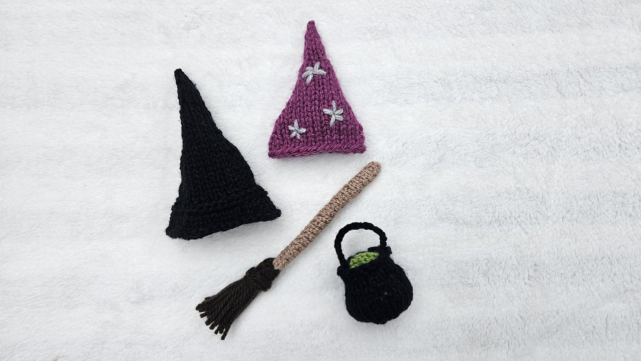 Knitted Witch Accessories