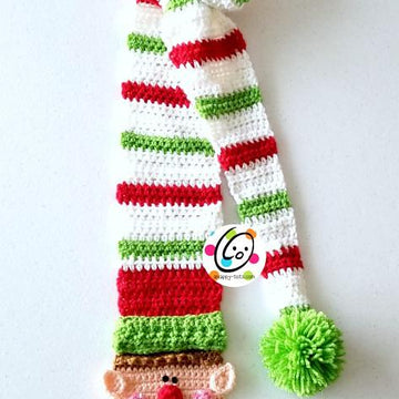 Long Tail Snappy Elf Scarf