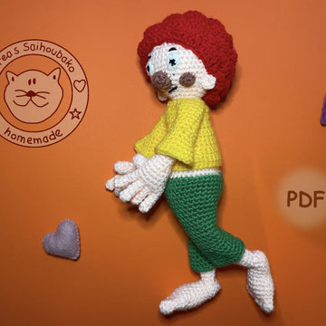Frecher Kobold amigurumi doll
