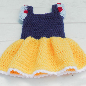 Princess Snow White Dress Set