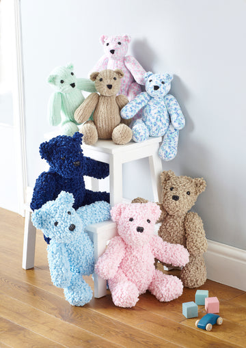 Funny Yummy Teddy & Yummy Teddy in King Cole Yummy and Funny Yummy in King Cole - 9137 - Leaflet