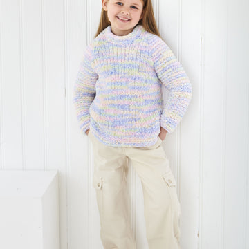 Jacket and Sweater in King Cole Fruitilicious - P6239 - Leaflet