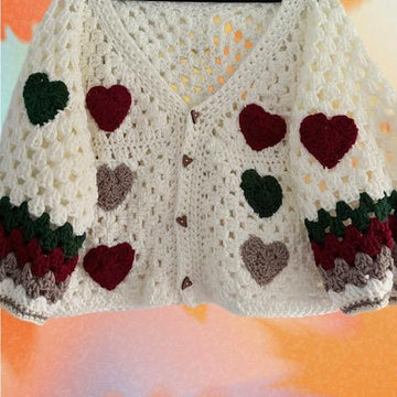 Chunky Crochet Cardigan