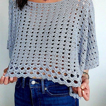 Wispy Summer Poncho