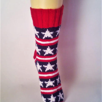 Stars and stripes socks
