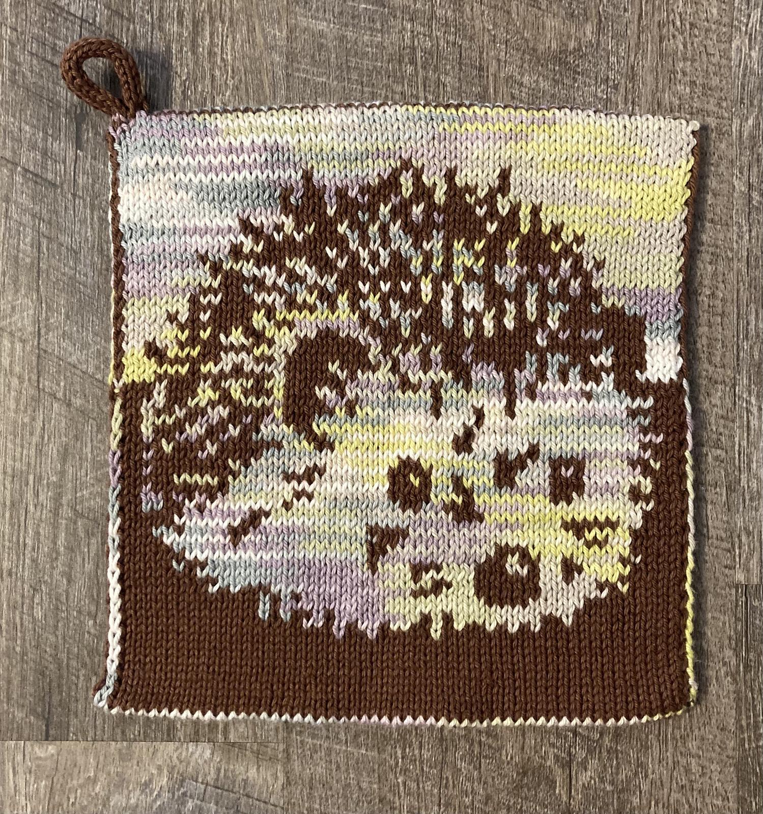 Woodland Hedgehog Potholder