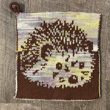 Woodland Hedgehog Potholder
