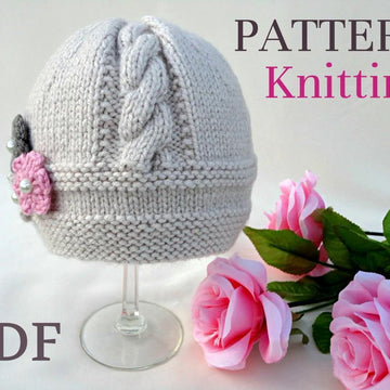 Pattern Knitting Hat Newborn Hat