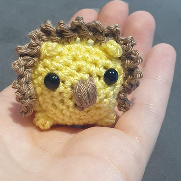 Crochet lion