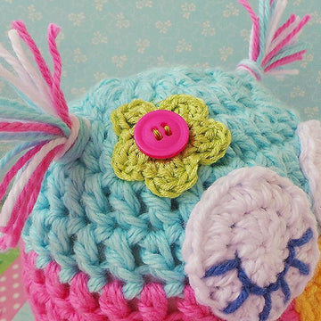 Crochet Owl Hat Pattern By KJD