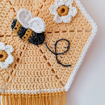 Bee my baby wall hanging
