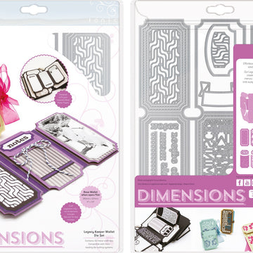 Tonic Studios Verso Dimensions Dies - Legacy Keeper Wallet