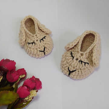 Lamb Baby Booties