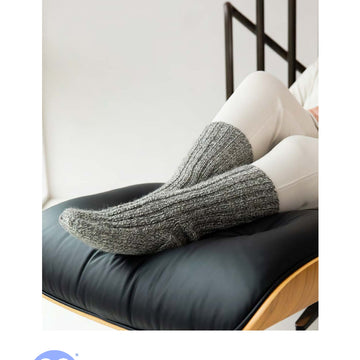 Grima Socks in Berroco Ultra Alpaca Natural - Downloadable PDF