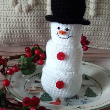 Hot Cocoa Mug and Marshmallow Snowman