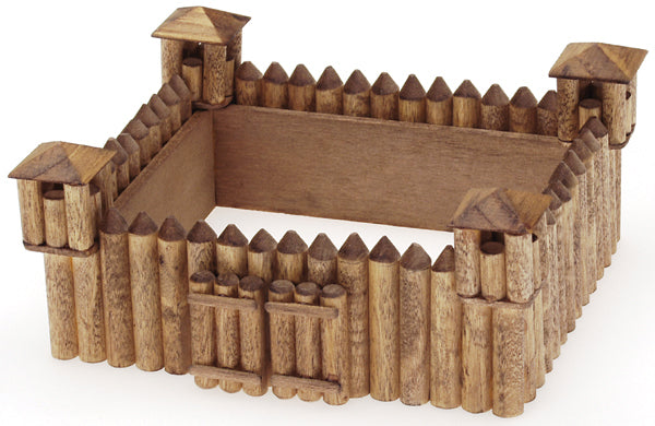 Darice Wood Model Kit - Fort 5.375"X2.375"