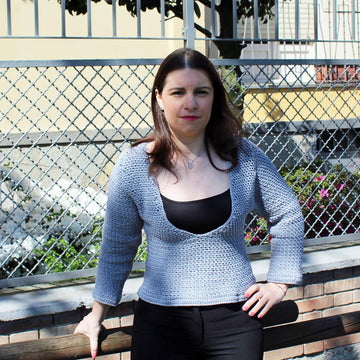 Deep V Sweater