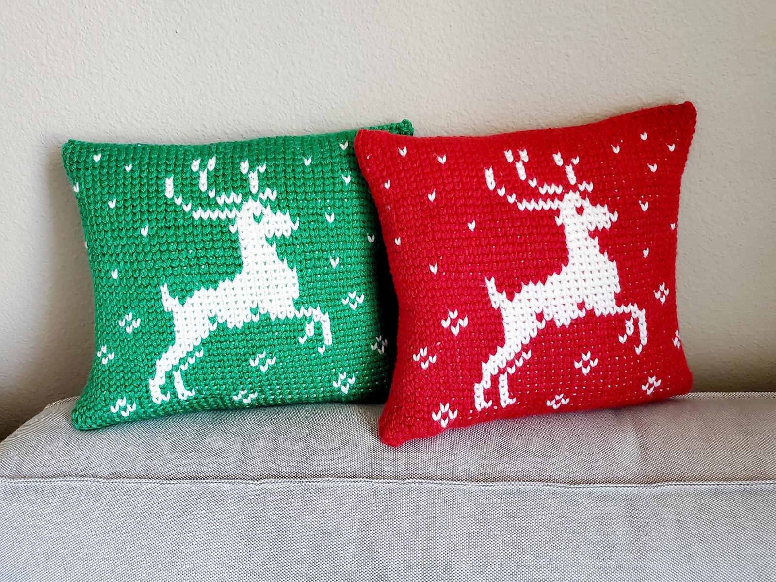 Reindeer Pillow