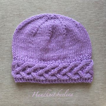 Hat with a Fancy Braid on the Border