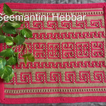 Artemis Mosaic Crochet Placemat / Runner