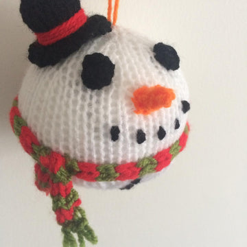 Snowman Christmas bauble
