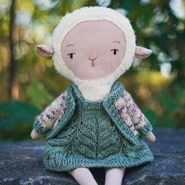 Billie the Sheep's Dress and Cardigan