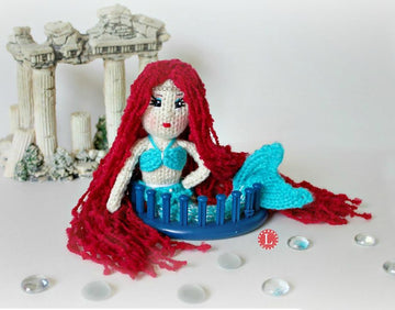 Loom Knit Mermaid Doll