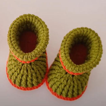 Cuffed High-Top Baby Shoes