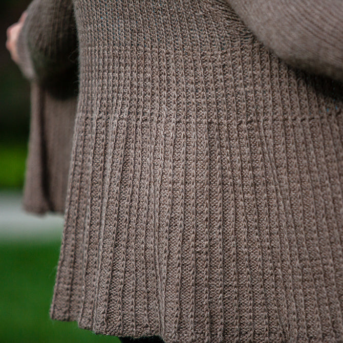 737 Rays Cardigan - Knitting Pattern for Women in Valley Yarns Sunderland