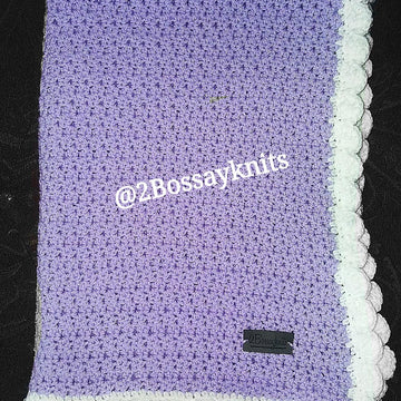Lilacs In Bloom Baby Blanket