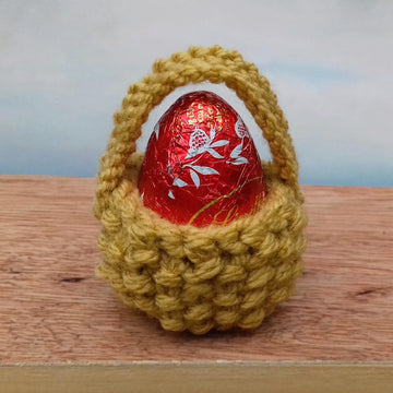 Hot Cross Bunny & Easter Egg Basket