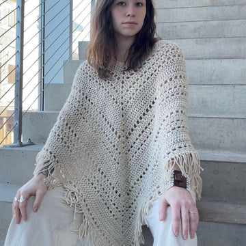 Boho Poncho Crochet Pattern