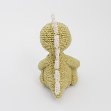 Crochet dinosaur amigurumi pattern toy