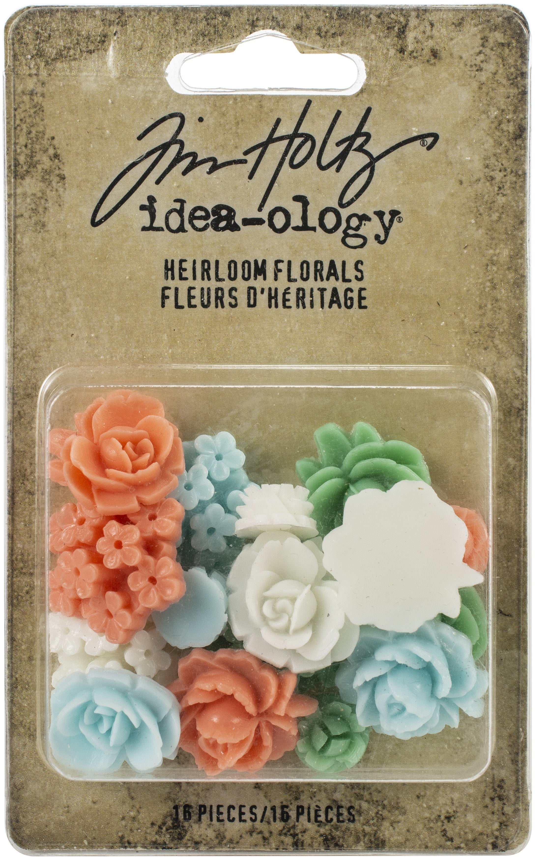 Advantus Idea-Ology Heirloom Florals 16/Pkg - 620222