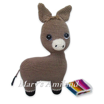 Laurence Donkey the Ami - Amigurumi Crochet Pattern