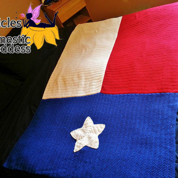 Texas Flag Blanket