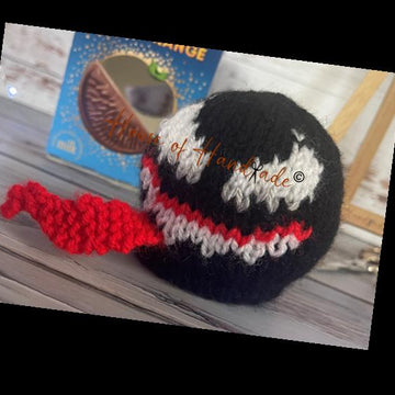 Amorphous Alien Chocolate Orange Cover Knitting Pattern